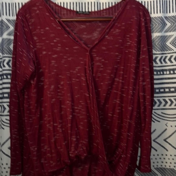 High low wrap shirt from VICI - Picture 1 of 3